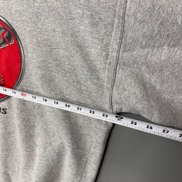 Vintage Pig on Beale BBQ Memphis Tennessee Grey Sweatshirt Size Large - Picture 6 of 6